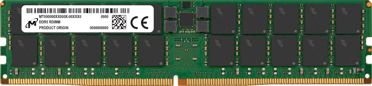 마이크론, DDR5 서버 DRAM 출시